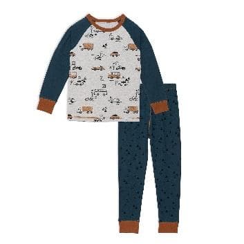 Deux Par Deux Children's One-Piece and Two-Piece Pajama Sets - Image 4