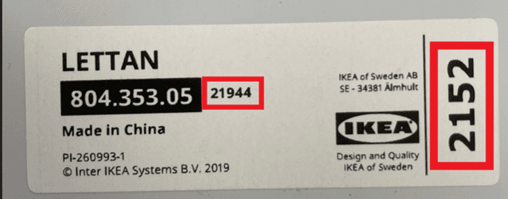 IKEA LETTAN Mirrors - Image 2