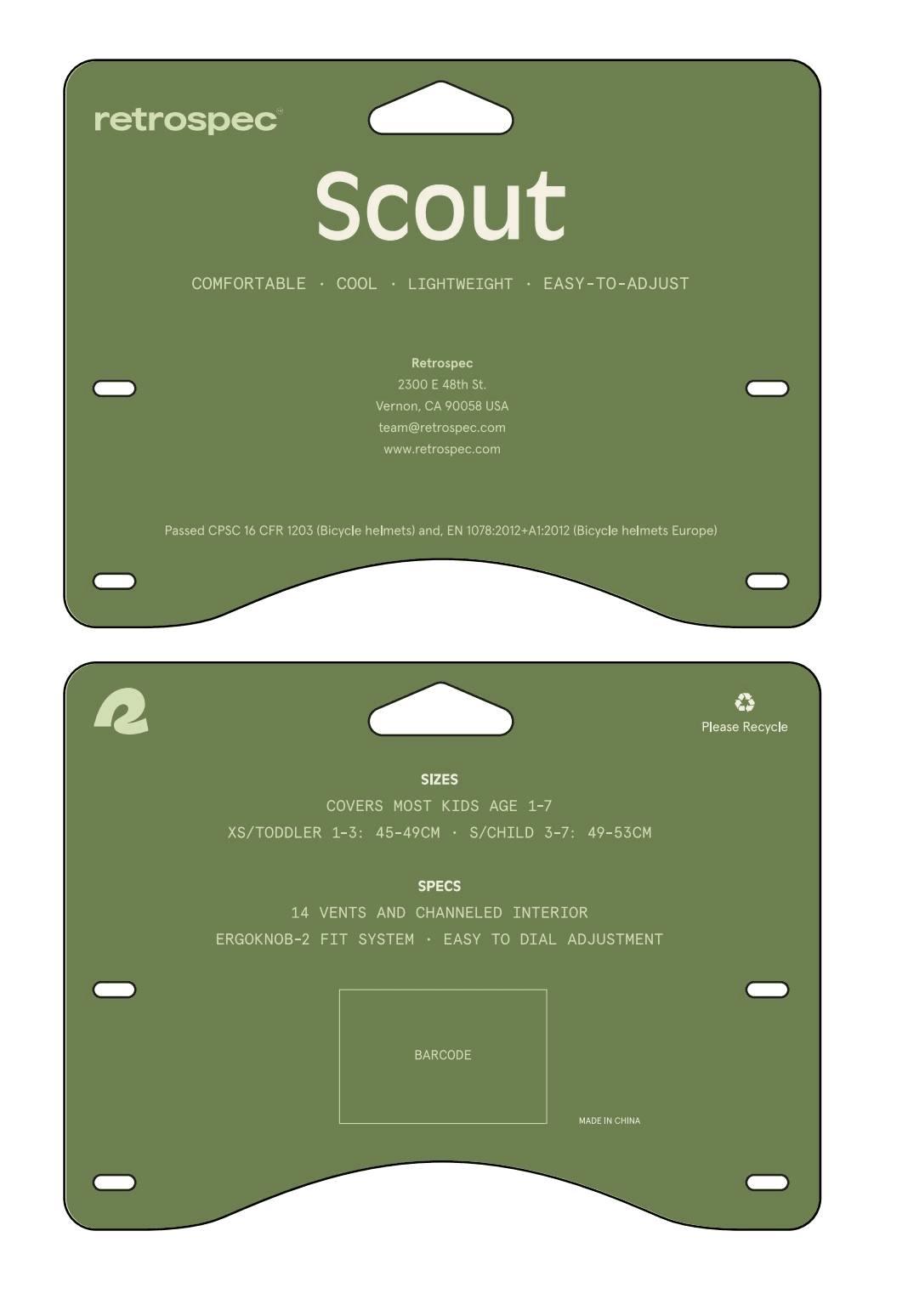 Scout Kid's Bike Helmets - Image 5