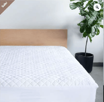 Bokser Home 100% Cotton Mattress Pads - Image 1
