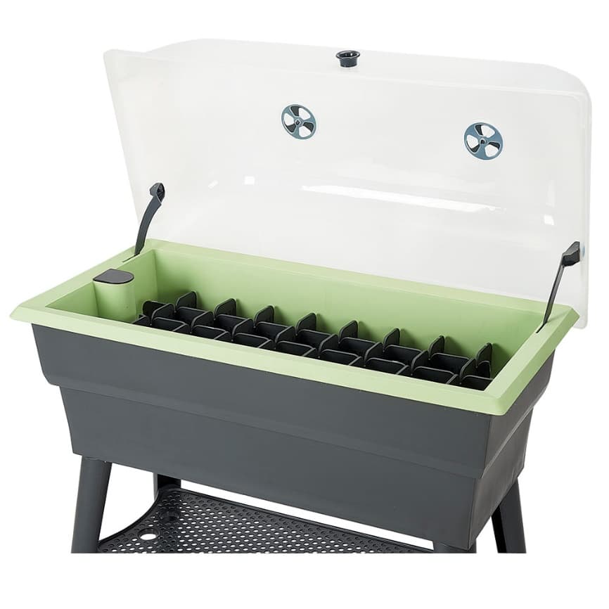 Calipso "Combi" and Tiller & Rowe "Growing Table-Mini Greenhouse and Raised Garden Bed" - Image 1