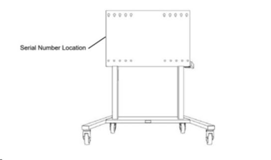 Electric Height-Adjustable Mobile Stands for Large Interactive Flat Panel Displays - Image 2