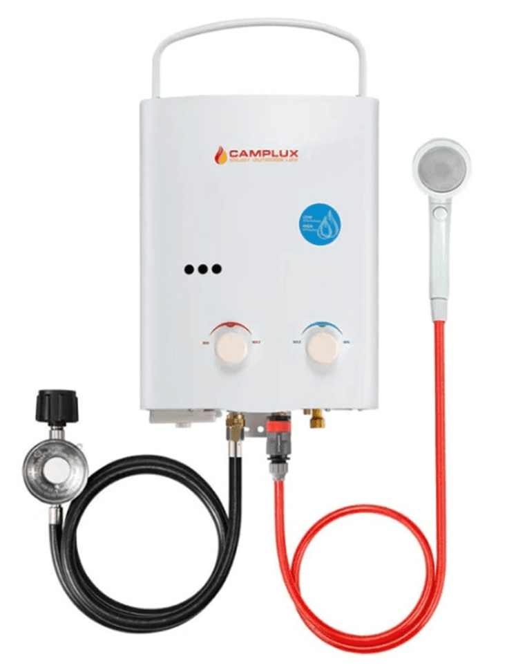Camplux portable tankless water heaters - Image 1