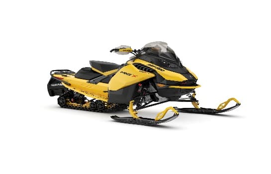 Ski-Doo® MXZ and Renegade Snowmobiles equipped with Pilot X Skis - Image 1