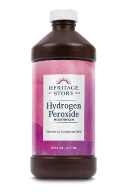Heritage Store Hydrogen Peroxide Mouthwash - Image 2