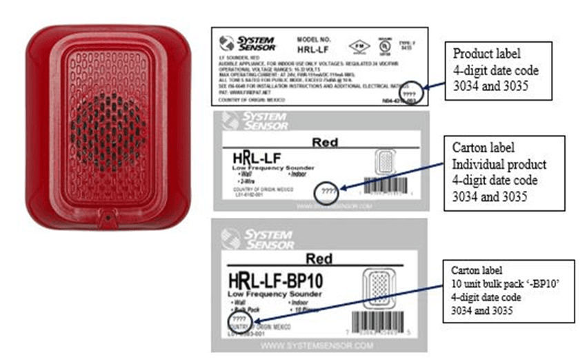 System Sensor L-series low frequency Sounders and Strobes for residential apartments and commercial buildings - Image 2