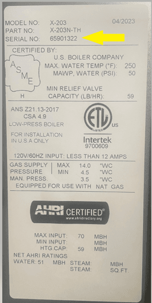 U.S. Boiler, New Yorker Boiler, Advantage, FORCE and Archer brand gas-fired hot water residential boilers - Image 7