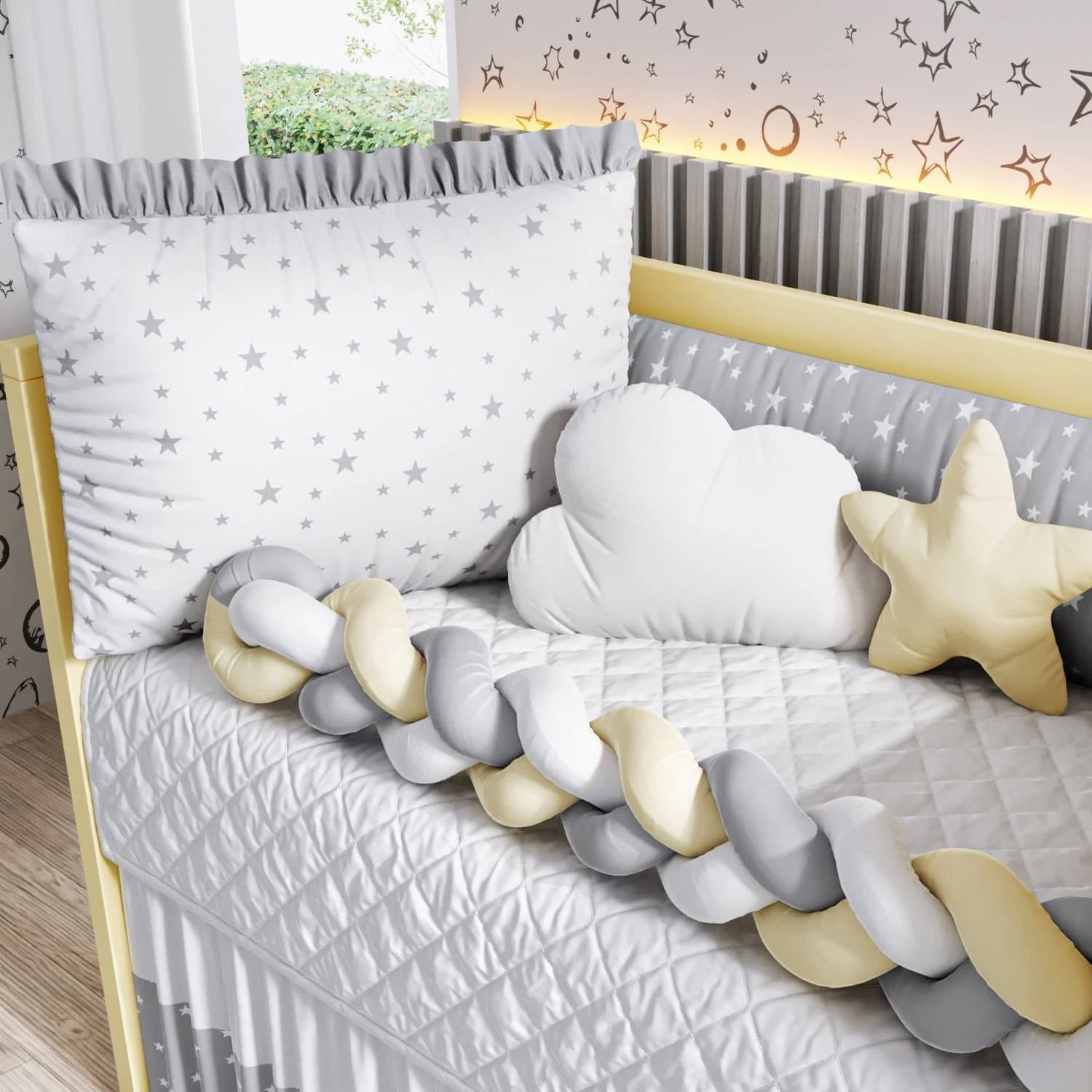 Grão de Gente Crib Bumper Bedding Sets - Image 14