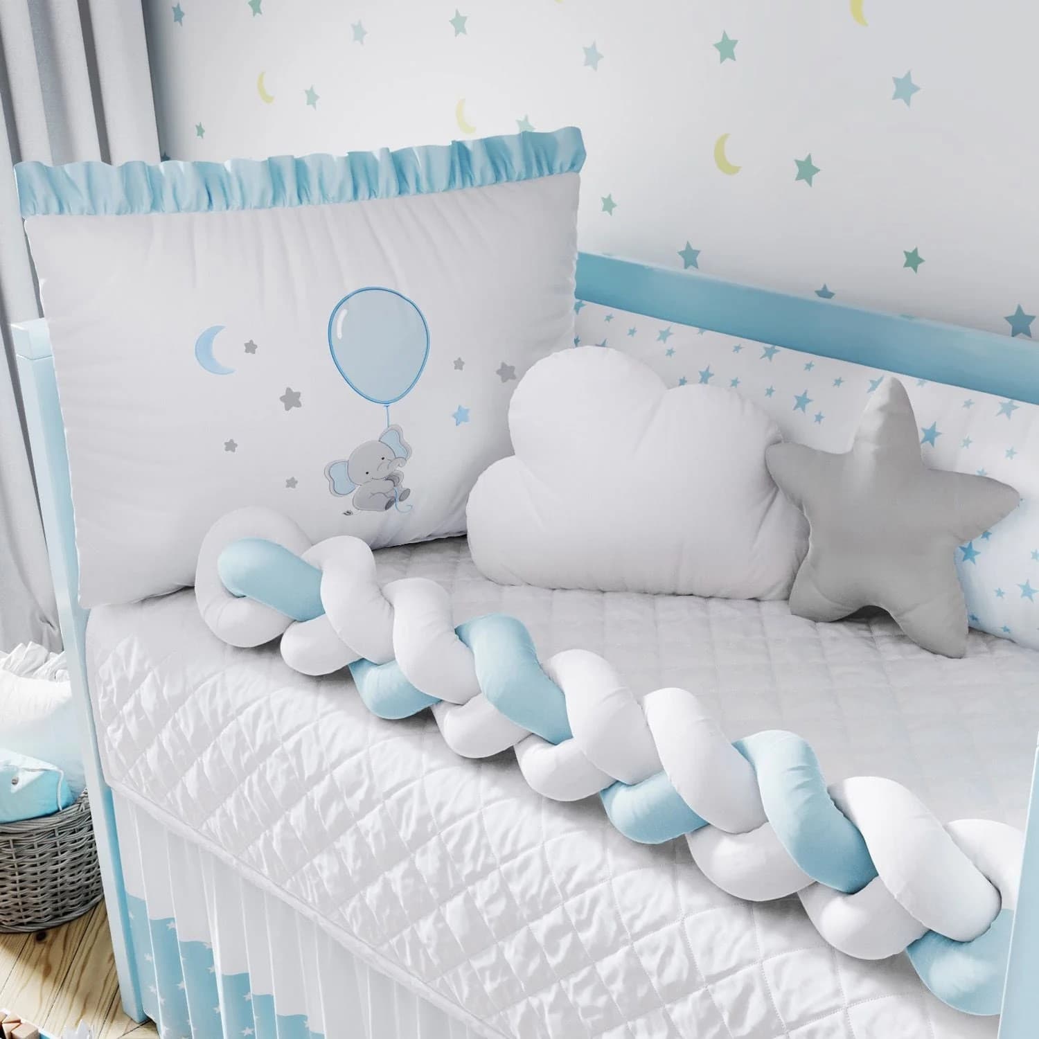 Grão de Gente Crib Bumper Bedding Sets - Image 7