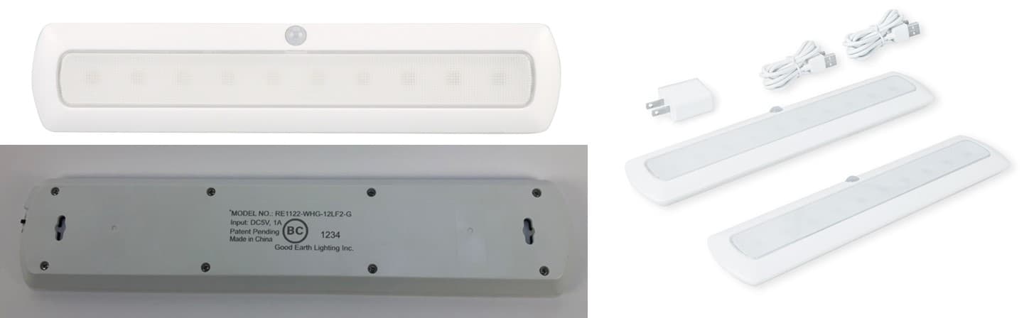 Good Earth Rechargeable Integrated Lights - Image 2