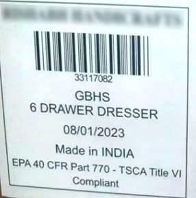 Cedona Natural View six-drawer dressers - Image 2