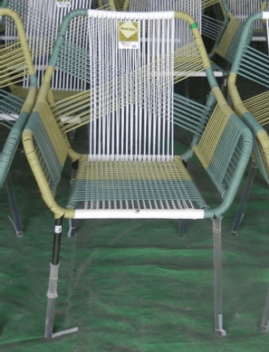 Metal-framed Armchairs - Image 1