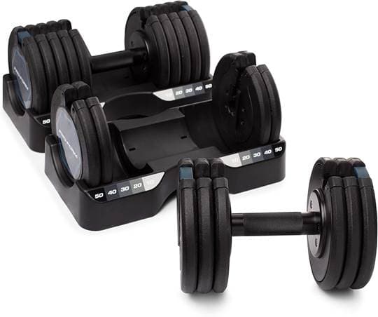 ProForm Rapid Strike 50 LB Adjustable Dumbbell Sets - Image 1