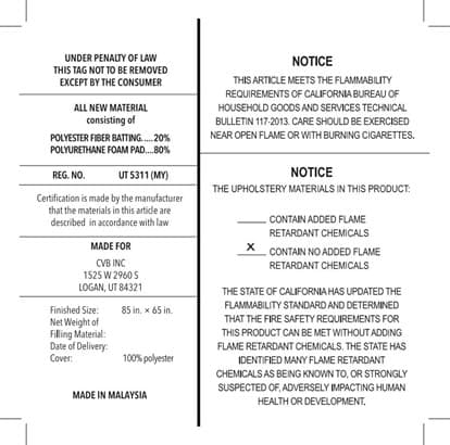 Platform Beds with Upholstered Square Tufted Headboards - Image 3