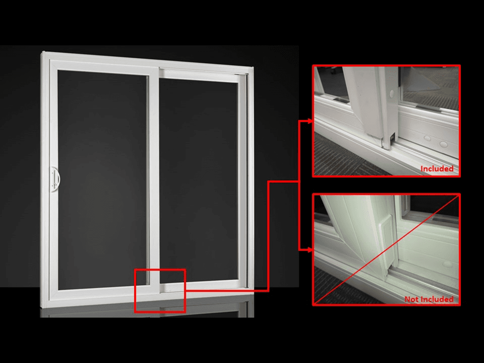 MI 1615 and 1617 Sliding Glass Doors; Window World 4000 Series and 8000 Series Sliding Glass Doors - Image 1
