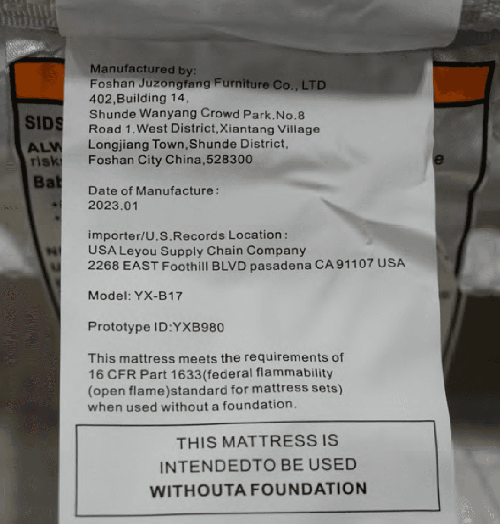 Vibe Bear Playyard Mattresses - Image 3