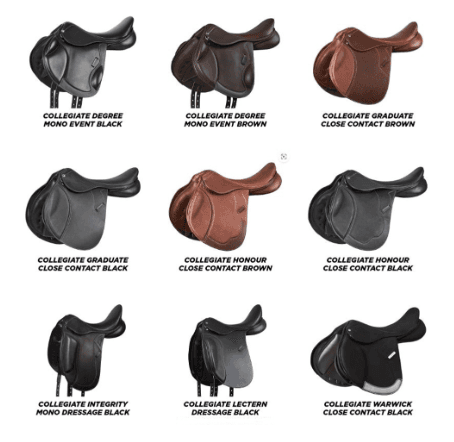 Collegiate English Horse-Riding Saddles - Image 1