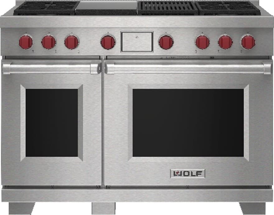Wolf Dual Fuel ranges with infrared griddles - Image 1