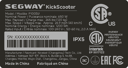 Segway Ninebot P100 KickScooters - Image 3