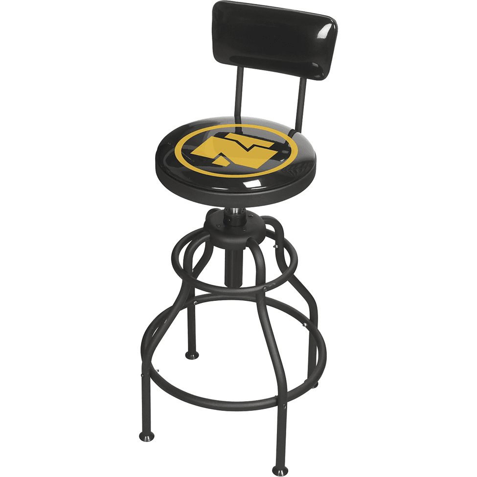 Northern Tool + Equipment Adjustable Swivel Shop Stools with Backrests - Image 1