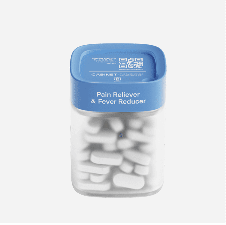 Cabinet Health 4 oz. Refillable Medicine Bottles - Image 4