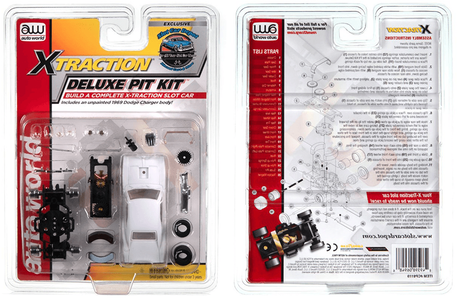 Auto World Unassembled Deluxe Pit Kit Slot Cars - Image 21