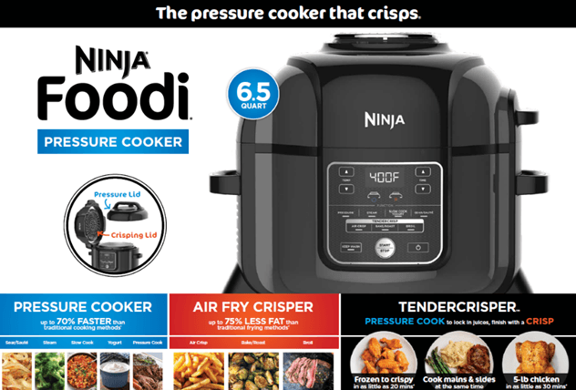SharkNinja Foodi OP300 Series Multi-Function Pressure Cookers - Image 2