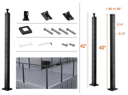 Stainless steel cable railing kits - Image 3