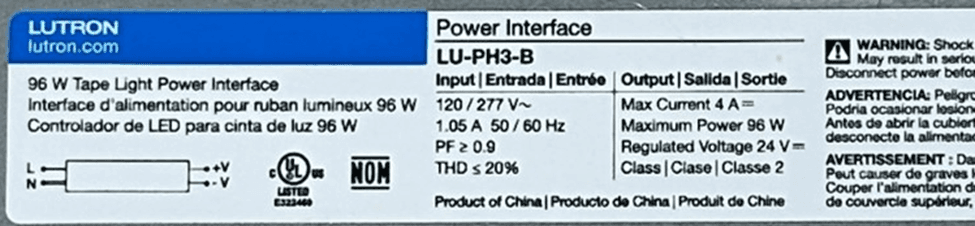 Lutron-branded power interfaces for LED tape lights - Image 2