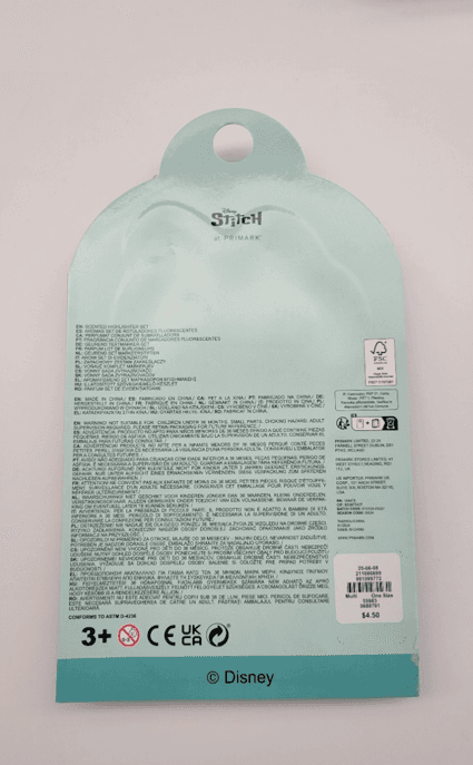 Primark DTR (direct-to-retail) Stitch Scented Highlighters (4-pack) - Image 2
