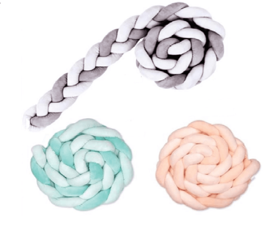 SARO Braided Crib Bumpers - Image 1