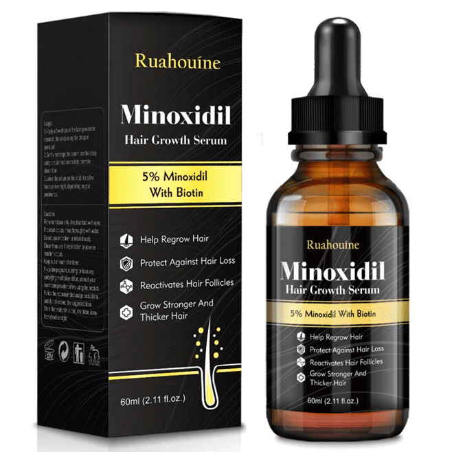Ruahouine Hair Growth Serum Bottles - Image 1
