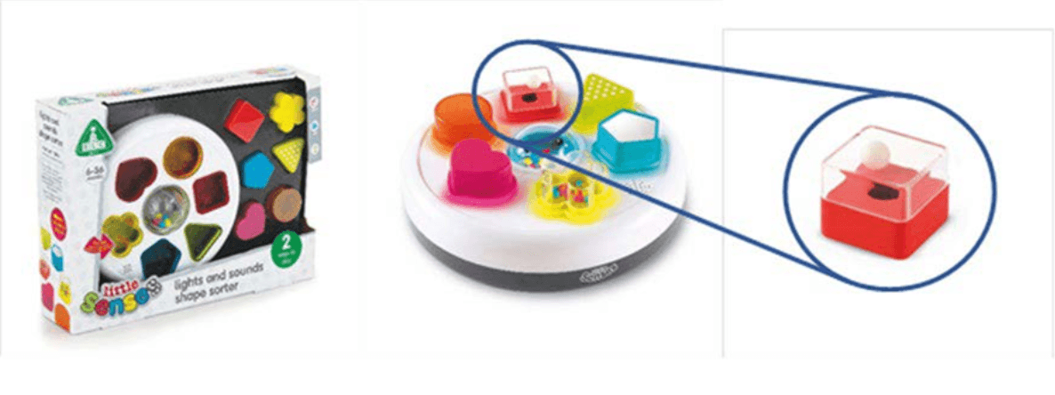 Early Learning Centre Little Senses Lights & Sounds Shape Sorter Toys - Image 1