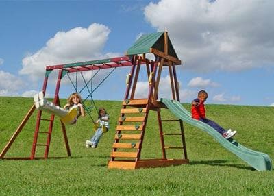 Adventure Playsets Wooden Swing Sets - Image 1