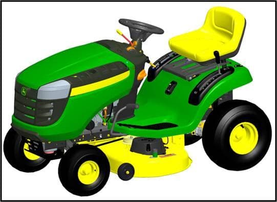D100 Lawn Tractors - Image 1