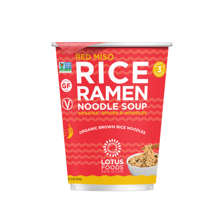 Lotus Foods rice ramen noodle soup cups - Image 1