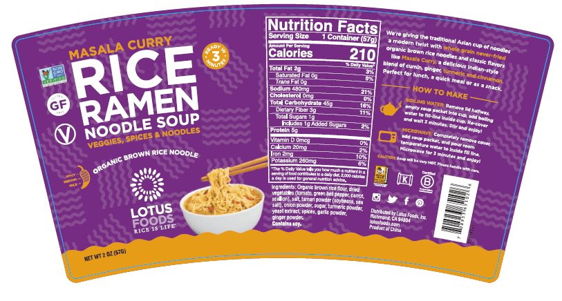 Lotus Foods rice ramen noodle soup cups - Image 4