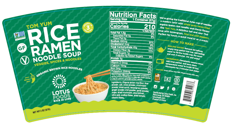 Lotus Foods rice ramen noodle soup cups - Image 6