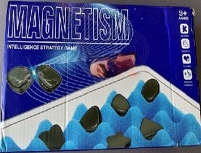 1 Set Puzzle "Magnetic", "Magnetism", or "Magnetism Intelligence Strategy Game" Magnetic Battle Chess Games - Image 2