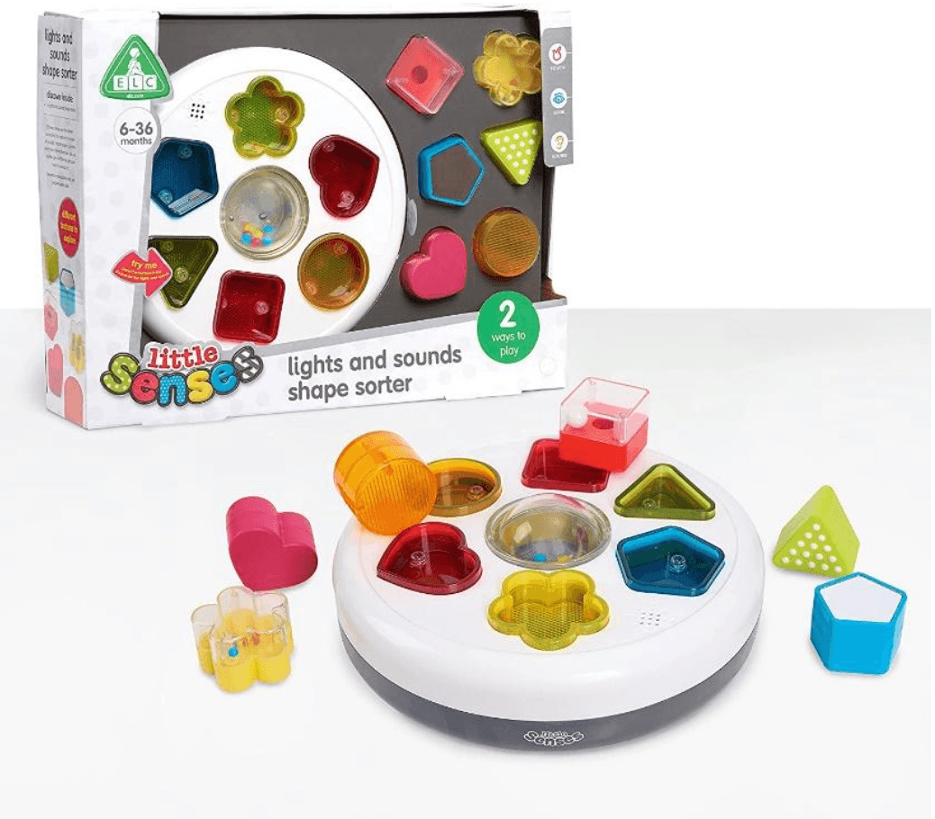 Early Learning Centre Little Senses Lights & Sounds Shape Sorter Toys - Image 2