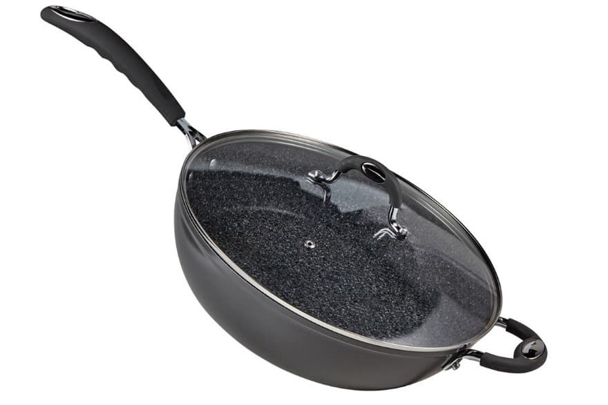 Kitchen & Table 5.5 qt. Sauté Pan with glass lid - Image 2