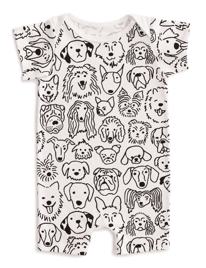 Infant French terry jumpsuits, rompers, snap suits, baby dresses and bibs - Image 3