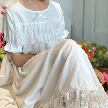 Lovely Angel Children's Lace Nightgowns - Image 4