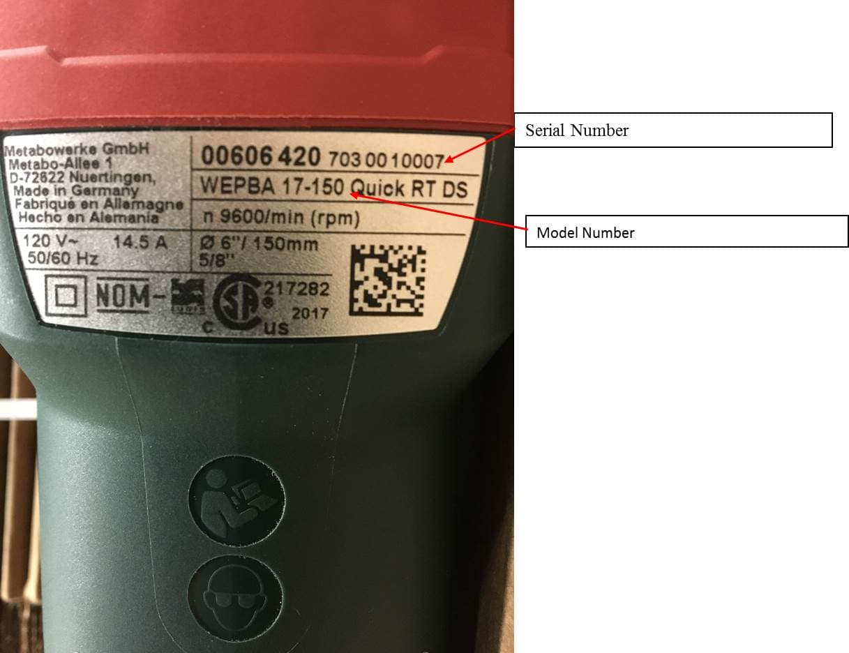 Rat tail angle grinders with brake - Image 2