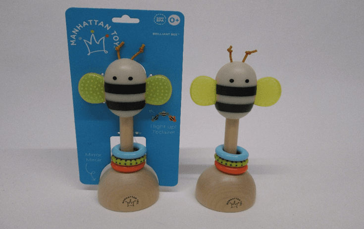 Brilliant Bee Rattles - Image 1
