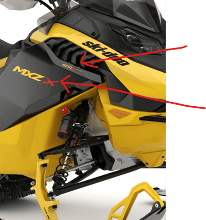 Model Year 2025 Ski-Doo and Lynx snowmobiles equipped with a 600R E-TEC, 850 E-TEC or 850 E-TEC Turbo R engine - Image 1