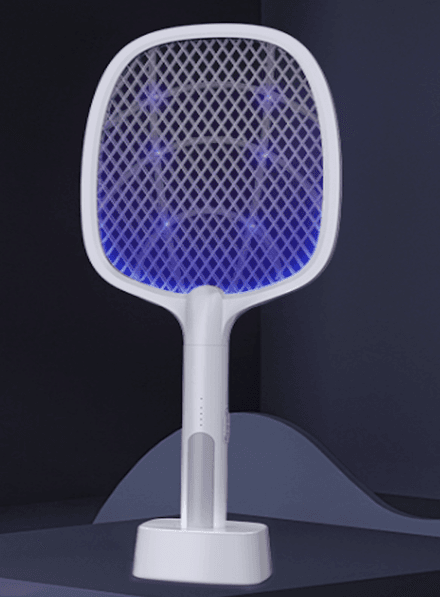 Rechargeable Electric Bug Zapper Racket, Fly Swatter, and Mosquito Swatter for Indoor and Outdoor use - Image 1