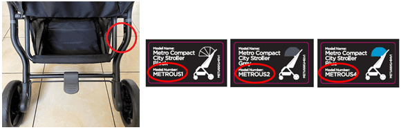 METROUS1, METROUS2 and METROUS4 Compact City Strollers - Image 4