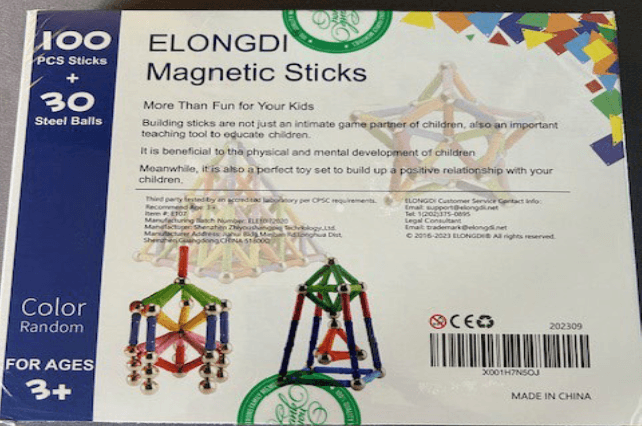 Elongdi Magnetic Building Sticks Sets - Image 3