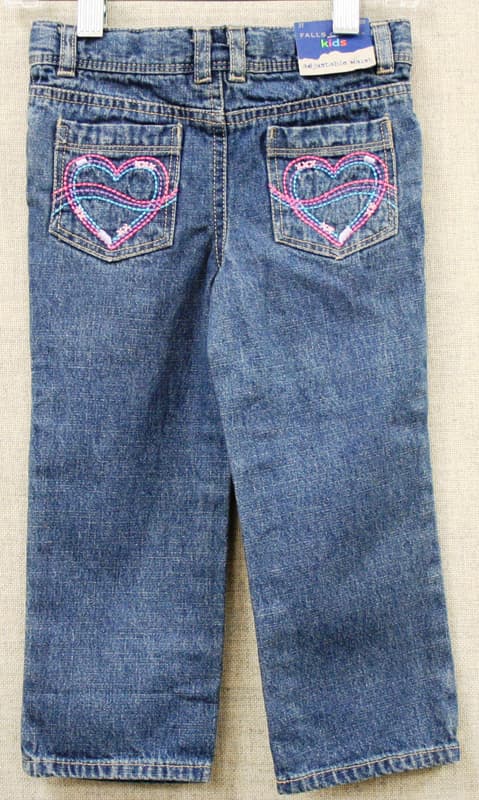 Falls Creek Kids infant and toddler denim jeans - Image 4